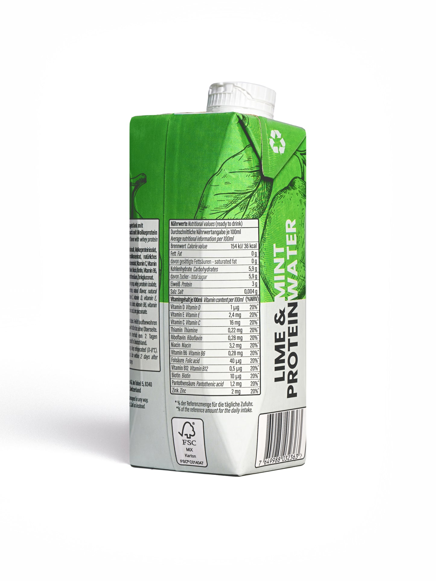 MOVO - Lime & Mint 12x 0.5l